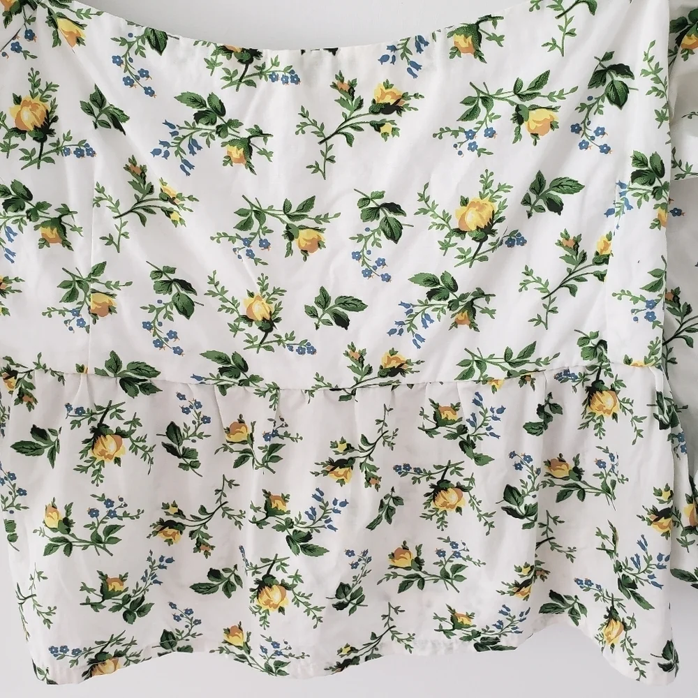 FAITHFULL THE BRAND floral crop top